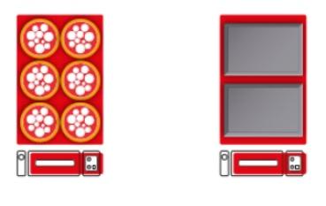 Allround 6 50511005 (25) K Italforni TK6 Pizzaofen, elektro, 6 Pizzen 32cm
